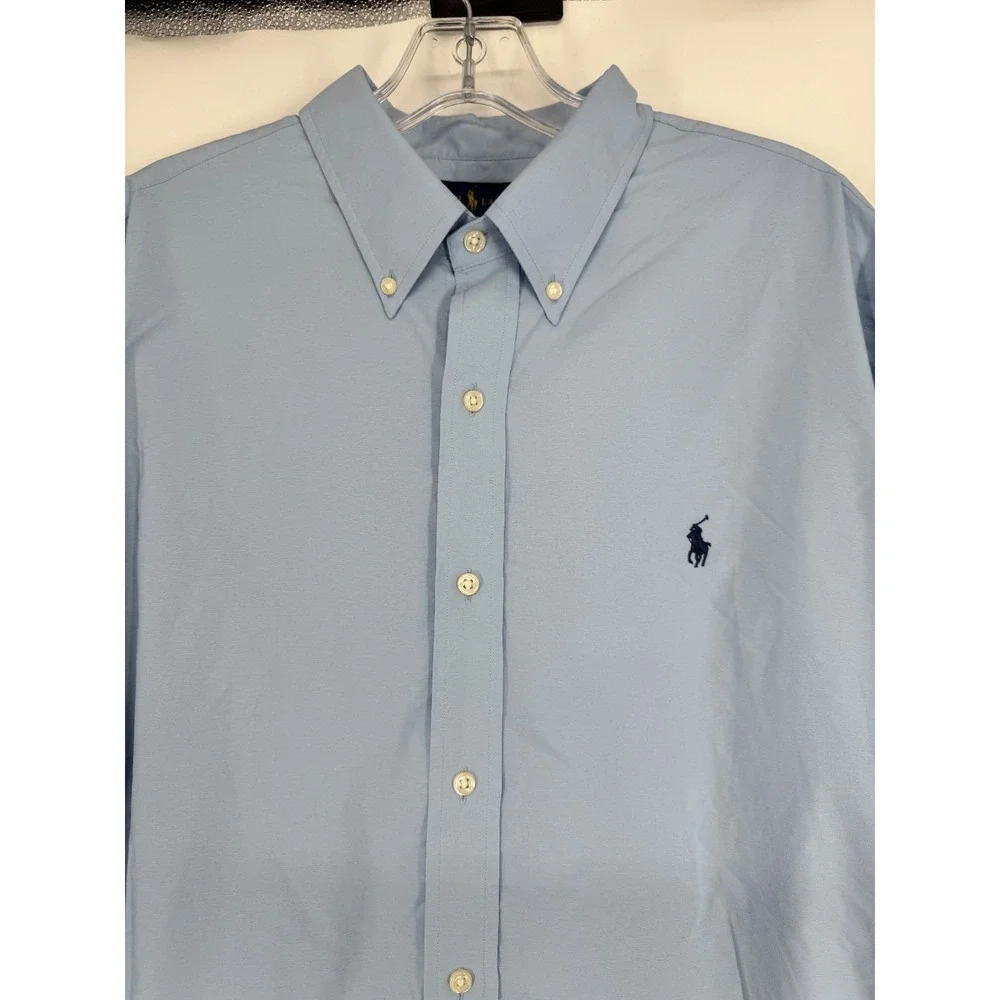 Polo Ralph Lauren Performance Shirt Mens XL Long Sleeve Classic Fit Button Down